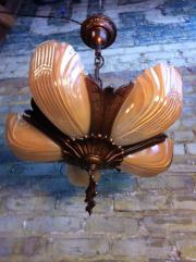 Omega_Lighting_and_design-slip_shade_chandelier-mark_bell-omegatoo.com-restored_light-amazing_light-deco_chandelier-off.jpg